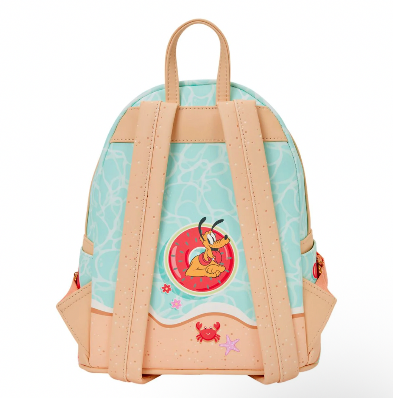 Mickey & Minnie Beach Fun Loungefly Mini Backpack