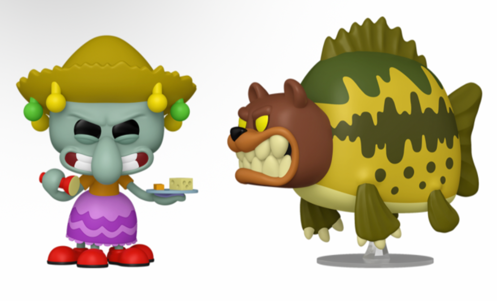 Pop! 2-Pack - Spongebob - Squidward & Sea Bear