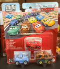 Disney Cars Minis Sally Lightning Mc Queen & Mater
