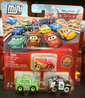 Disney Cars Minis Chick Hicks Lightning McQueen & Sheriff