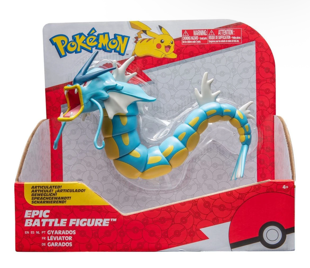 Pokémon Gyarados Epic Battle Figure with Display Stand