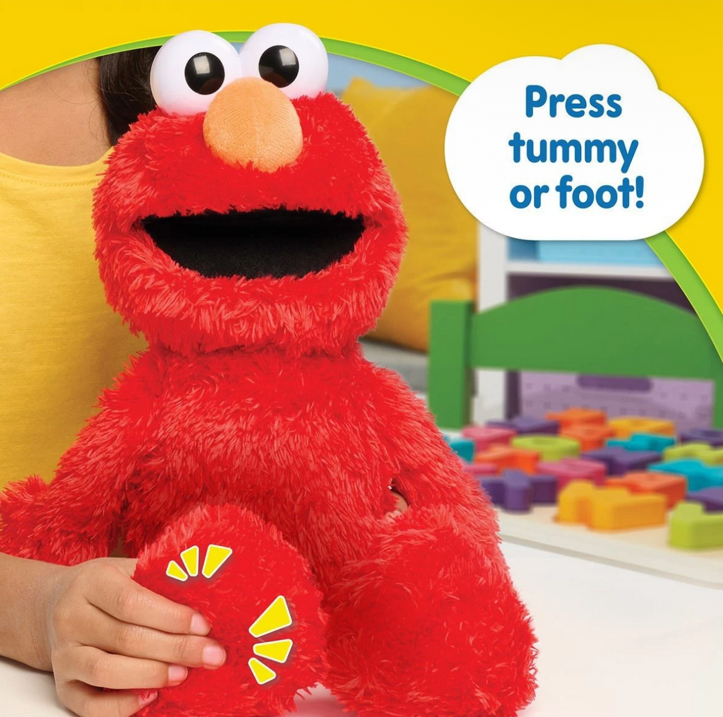 Just Play Sesame Street Tickle Me Elmo 13 inch Plush Doll