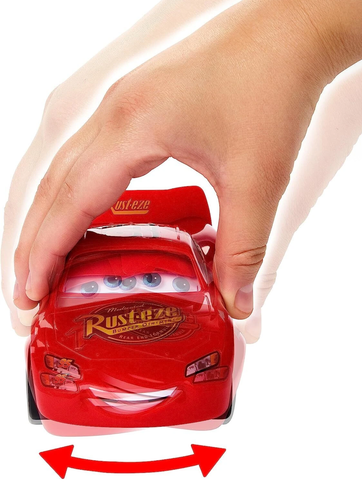 Disney Pixar CARS Moving Moments Lightning Mcqueen Moving Eyes & Mouth