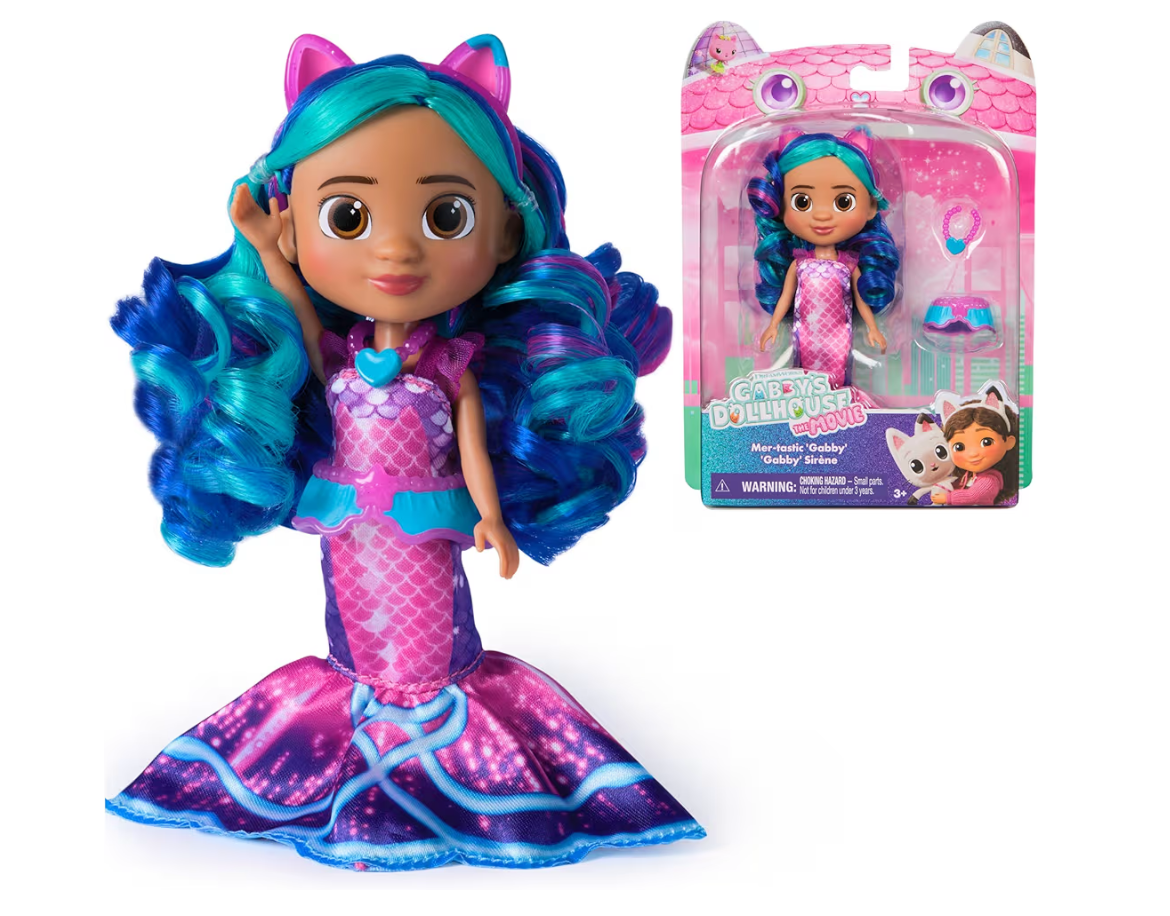 The Movie, Mer-tastic Gabby Doll, with Mermaid Themed