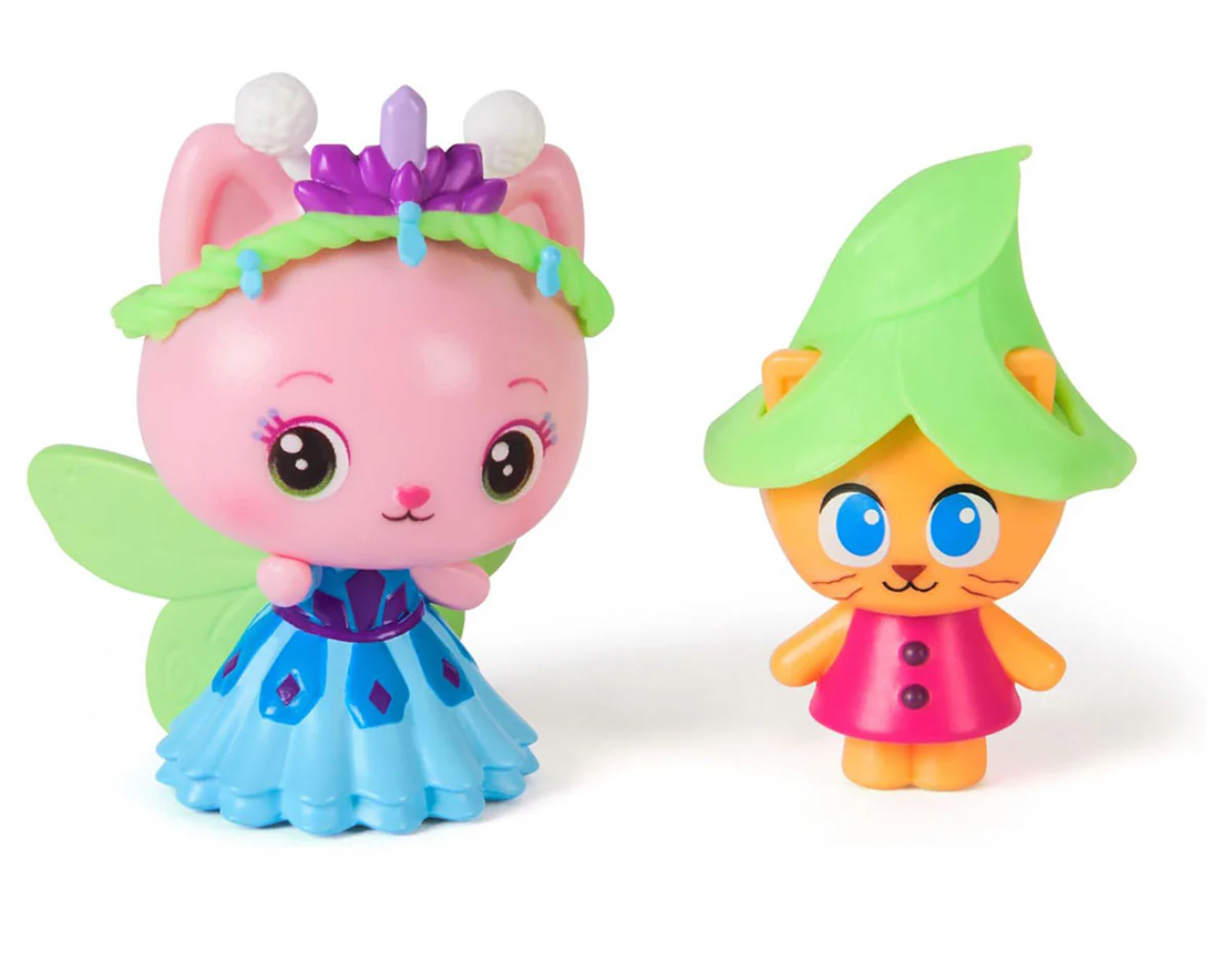 Gabby's Dollhouse: The Movie: Queen Kitty Fairy & Kitty Gnome Figures