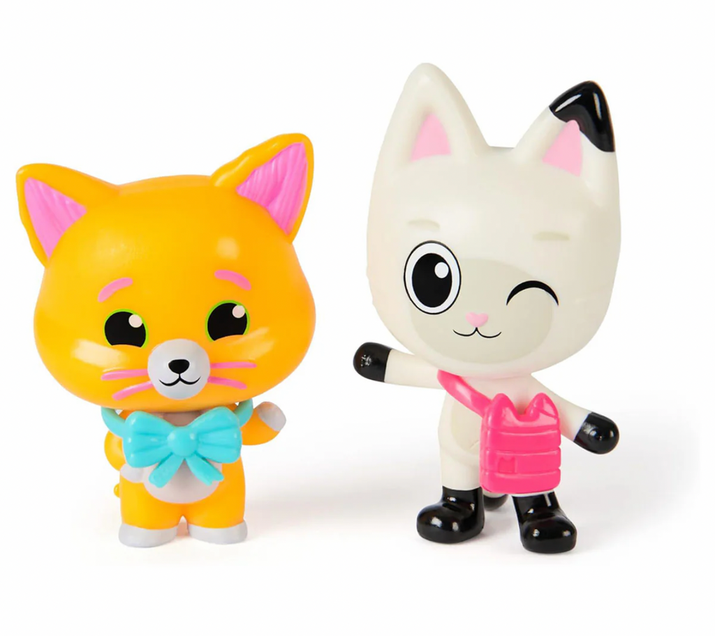 Gabby's Dollhouse: The Movie: Pandy Paws & Chumsley Figures