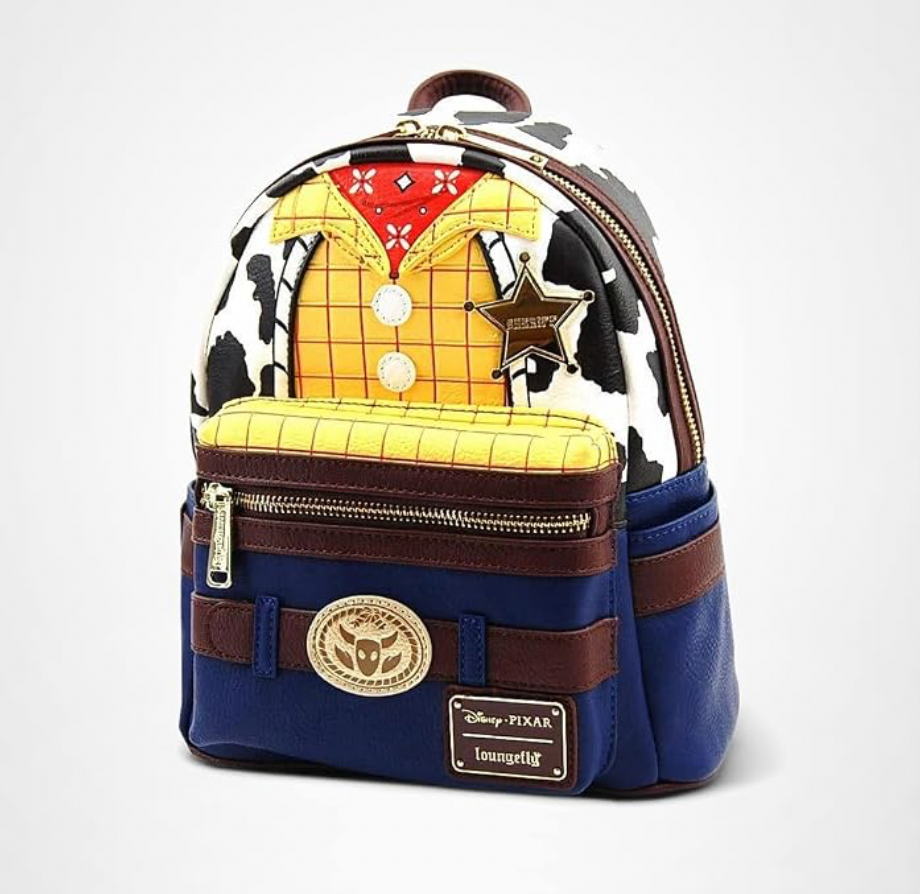 Loungefly Pixar Toy Story Woody Faux-Leather Mini Backpack