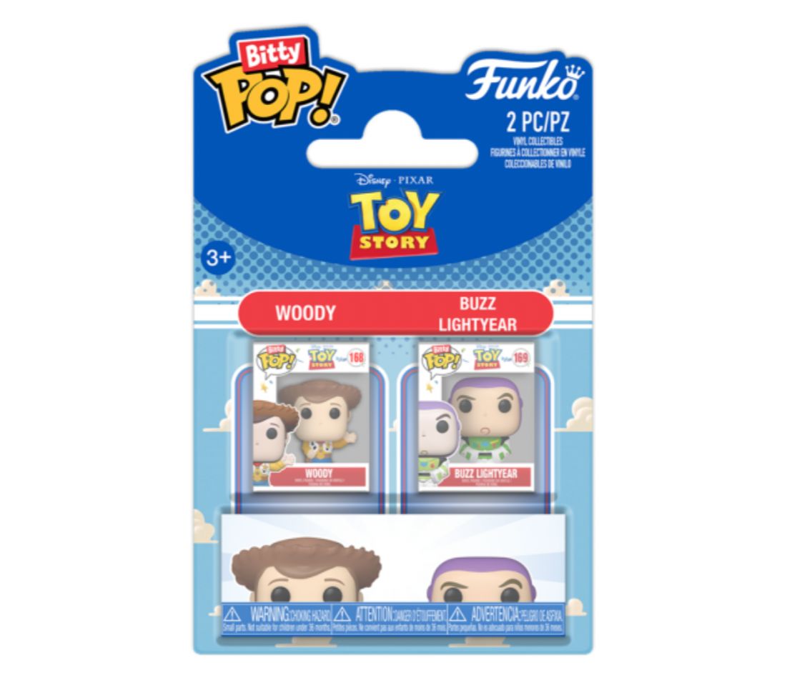 Bitty Pop! - Toy Story - Woody & Buzz 2 Pack