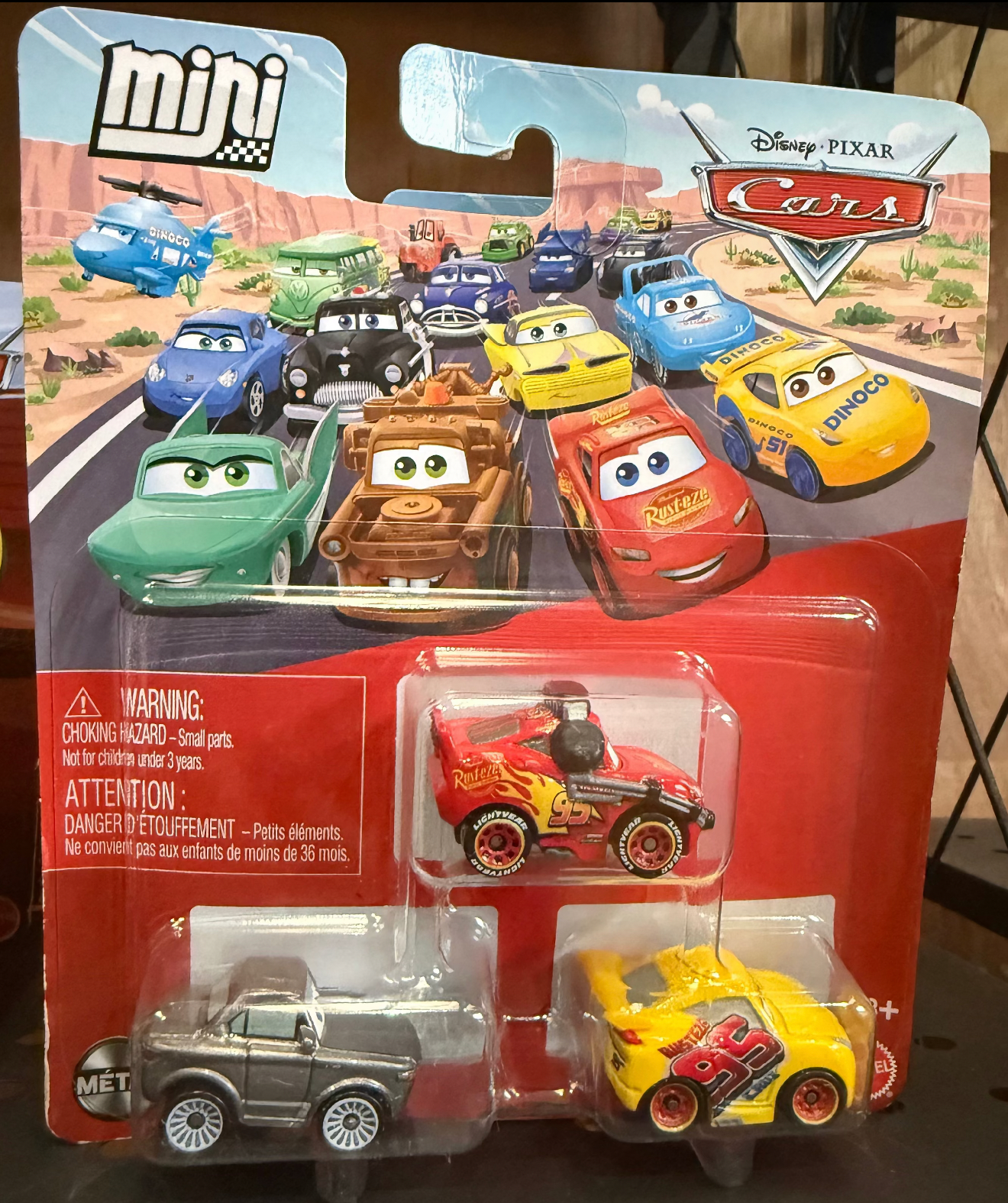 Disney Cars Rusteze Cruz Lightning Mcqueen & Sterling