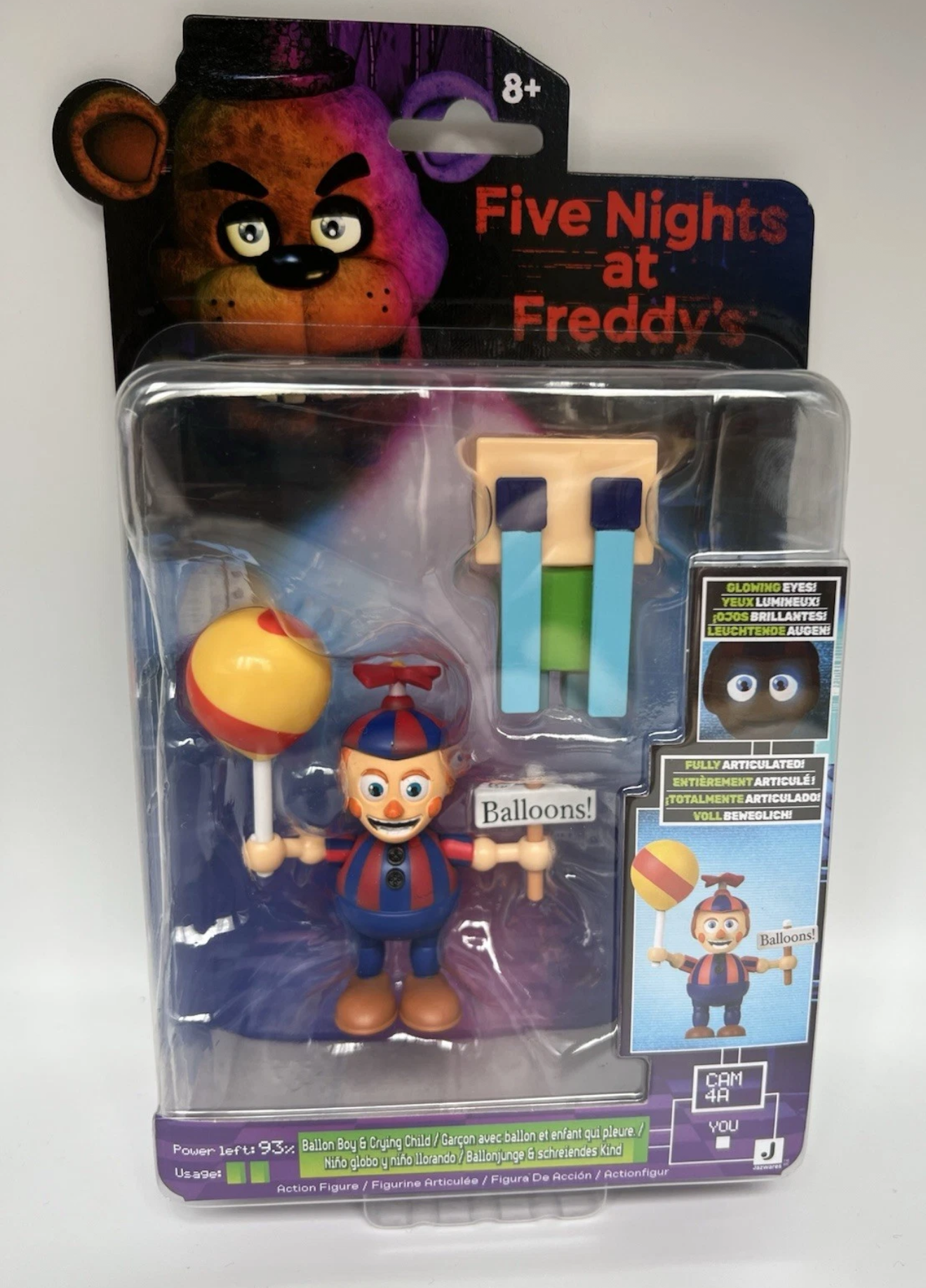 Five Nights At Freddys Balloon Boy & Crying Child Figure Jazwares