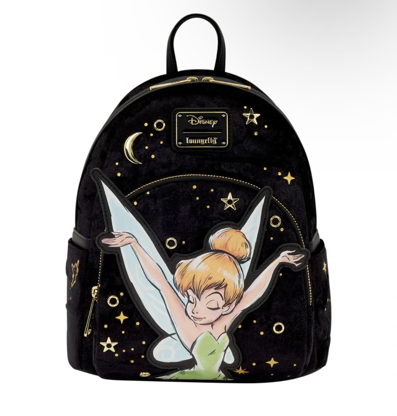 Disney Tinker Bell Pixie Dust Velvet Mini Backpack