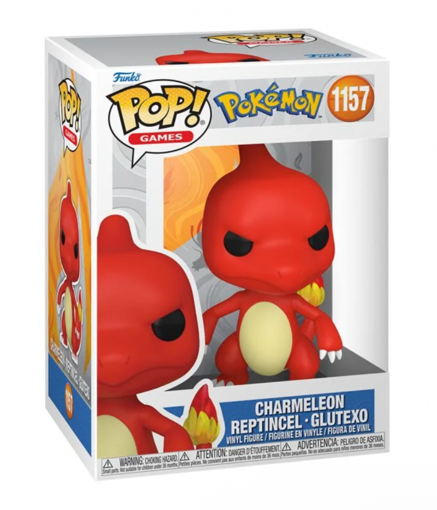 Charmeleon Vinyl Figurine 1157 Funko Pop! by Pokémon