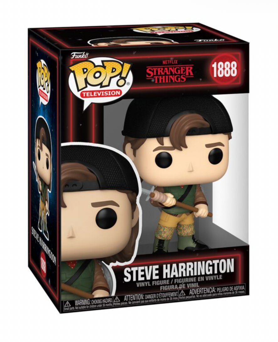 "Steve Harrington Vinyl Figurine 1888" Funko Pop! by Stranger Things