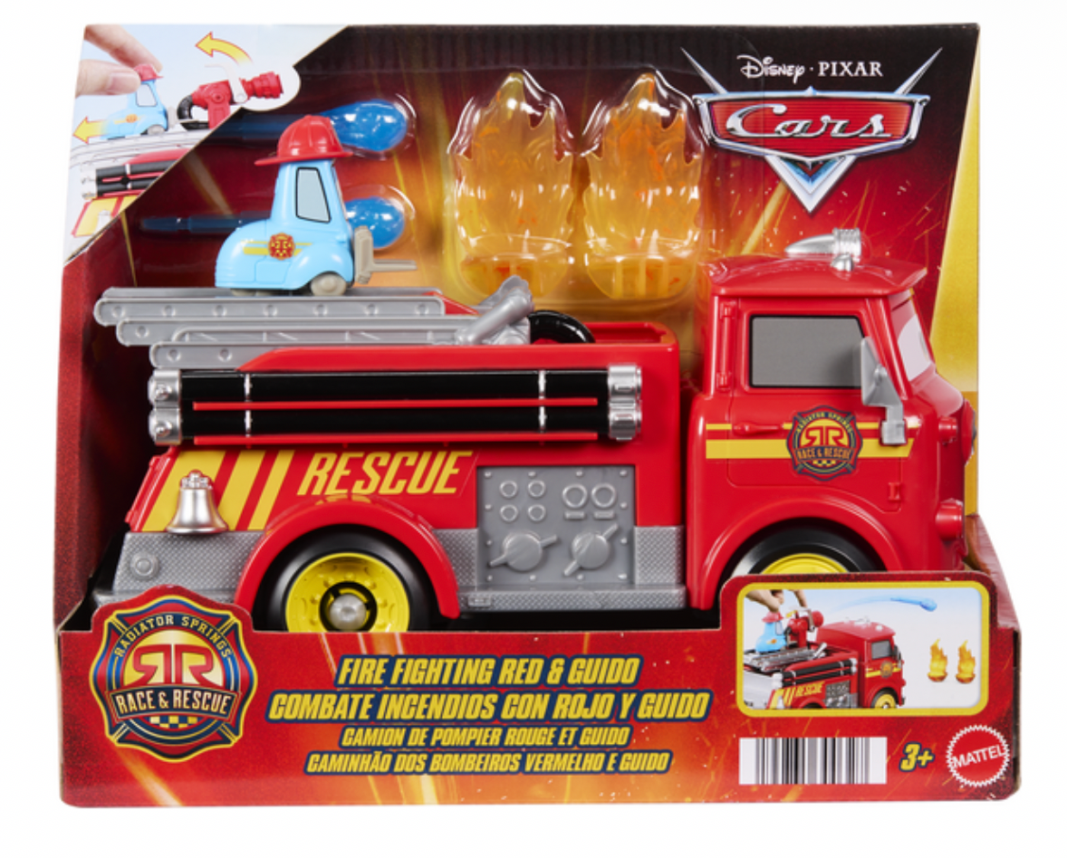 Disney Cars Radiator Springs Race & Rescue Red