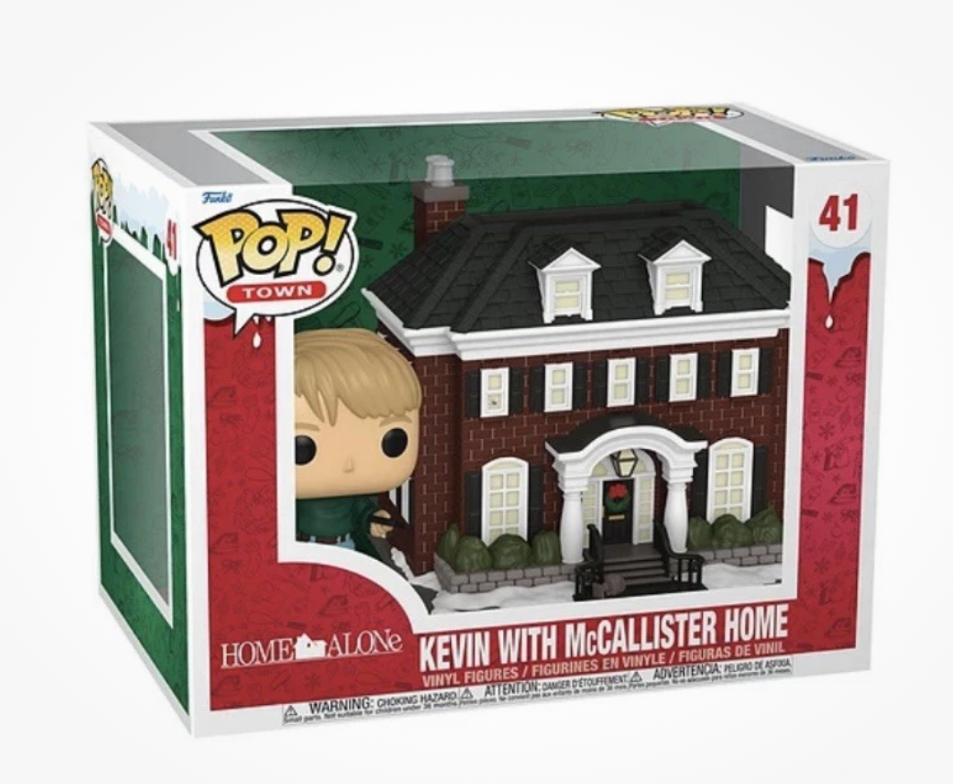 Funko Pop! Town: Home Alone - Kevin McCallister With Home