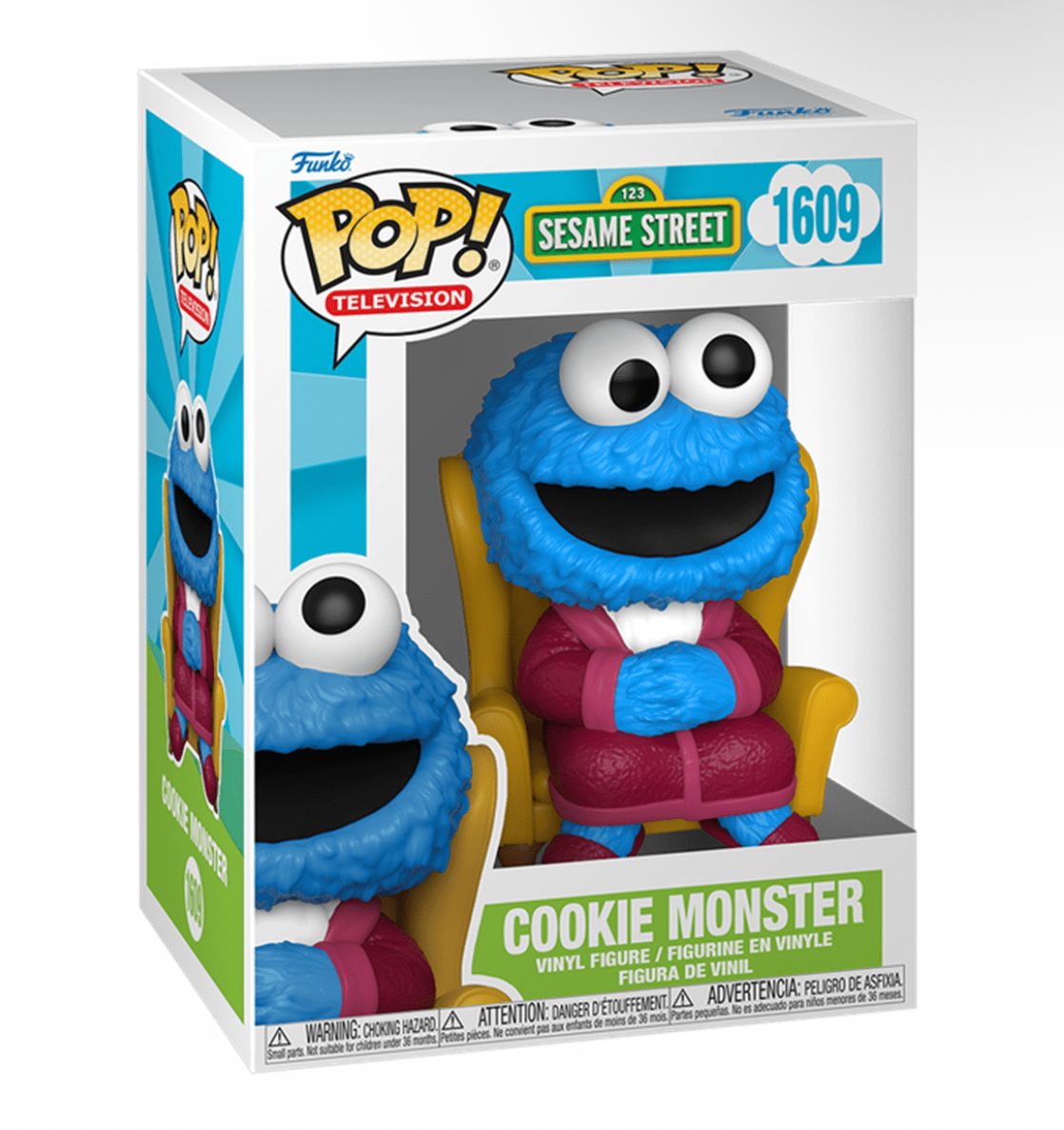 Cookie Monster 1609 Sesame Street Funko Pop Vinyl