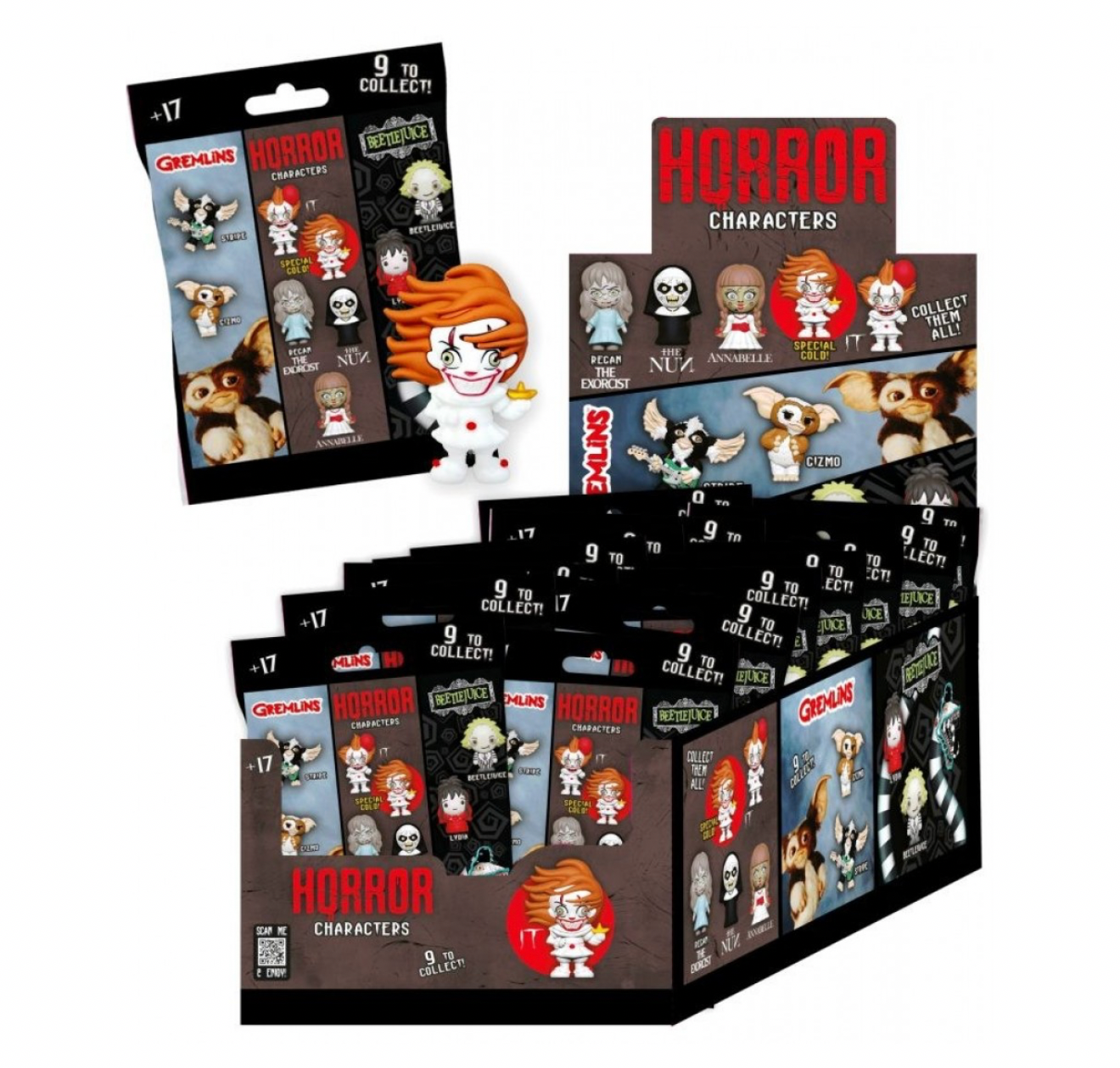 Horror Buddies Figure Blind Bag One Supplied