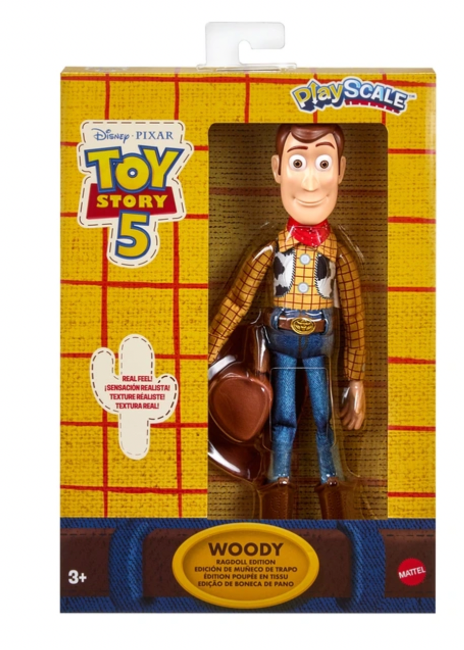 Disney Pixar Toy Story 5 Rag Doll Woody