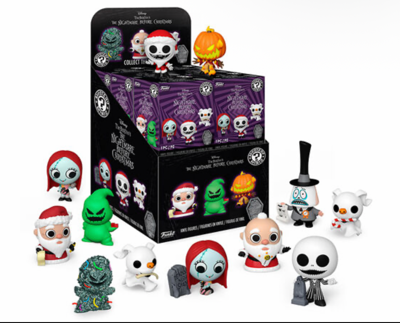 Mystery Mini figure Disney The Nightmare Before Christmas Funko One Supplied