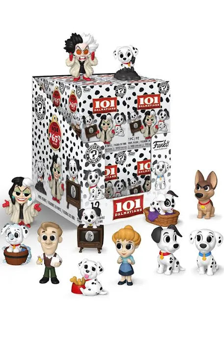 101 Dalmatians Funko Mystery Minis One Supplied