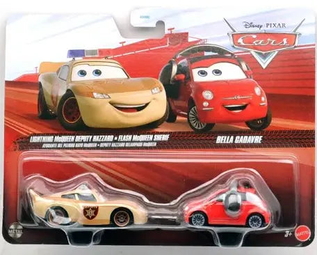 Disney Cars Lightning Mc Queen Deputy & Bella Cadavre
