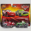 Disney Pixar Cars Race and Rescue Lightning McQu & Chick Hicks 2 Pack
