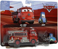 Cars Disney Pixar 2 Cars 1:55 - Die-cast Classic Red & Guido