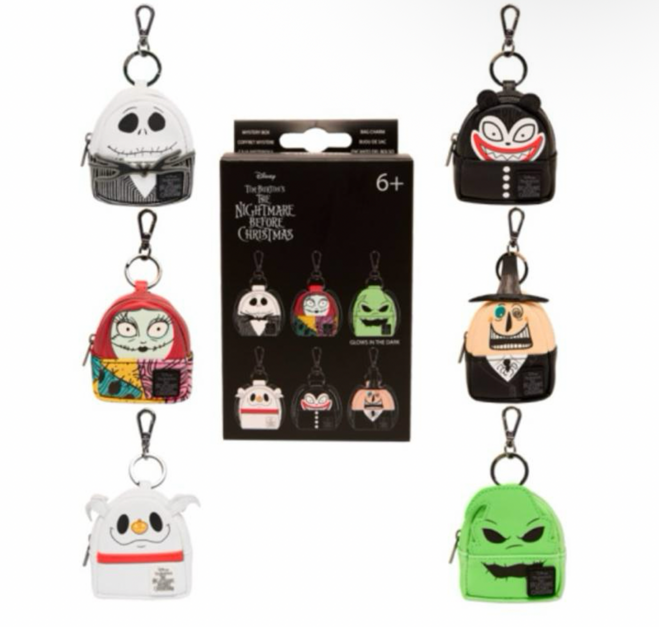Loungefly - The Nightmare Before Christmas Bag Charms