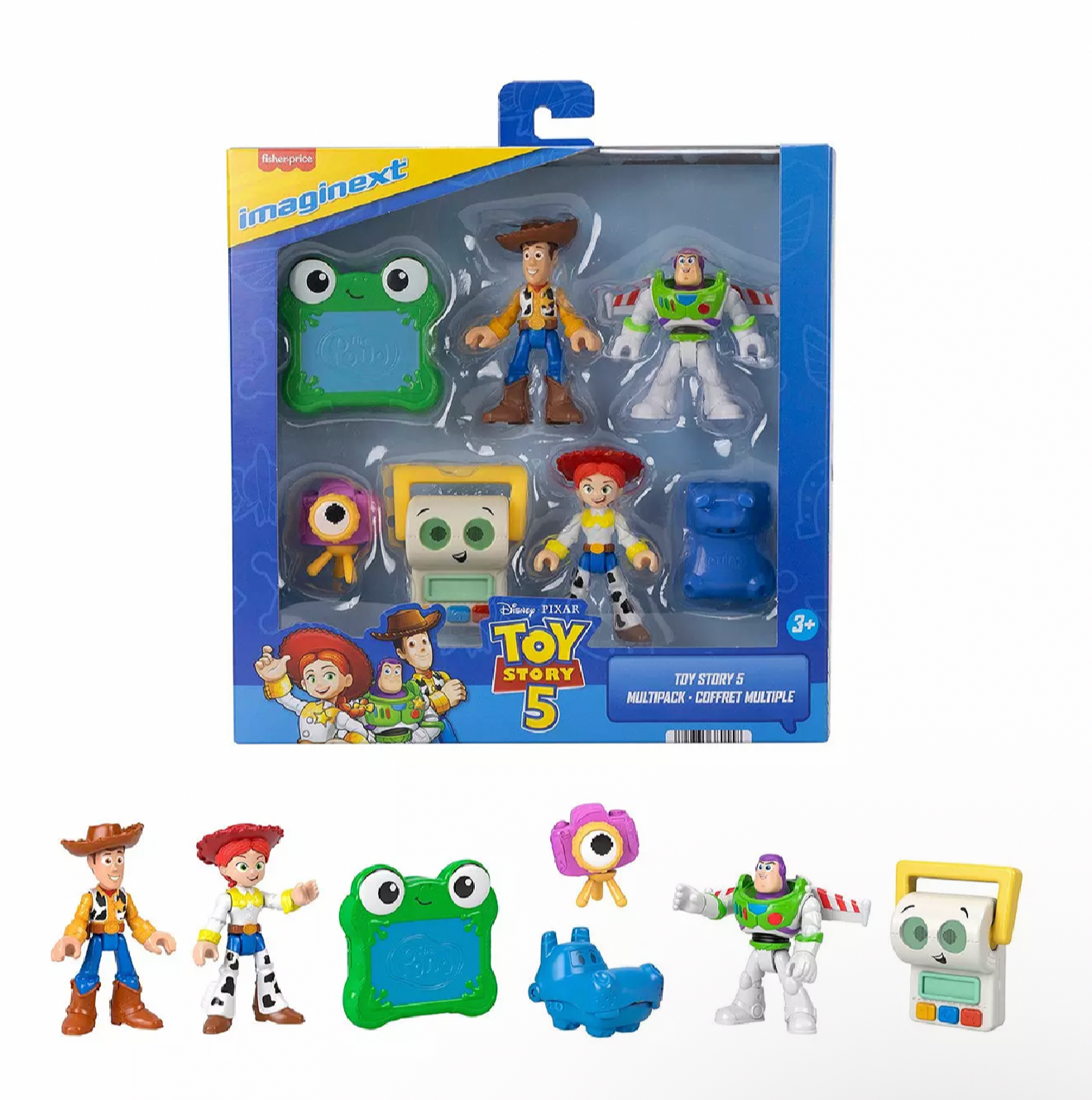 Figures Inspired by Disney and Pixar Toy Story Movies, 3-inch