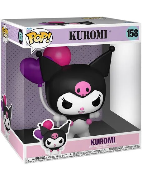 Kuromi With Balloons Sanrio Funko Pop! Jumbo