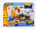 Hot Wheels City Super Police Station Playset and Police Car Toy