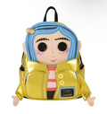 Coraline Loungefly Backpack Coraline 15th Anniversary Laika Doll Cosplay Bag