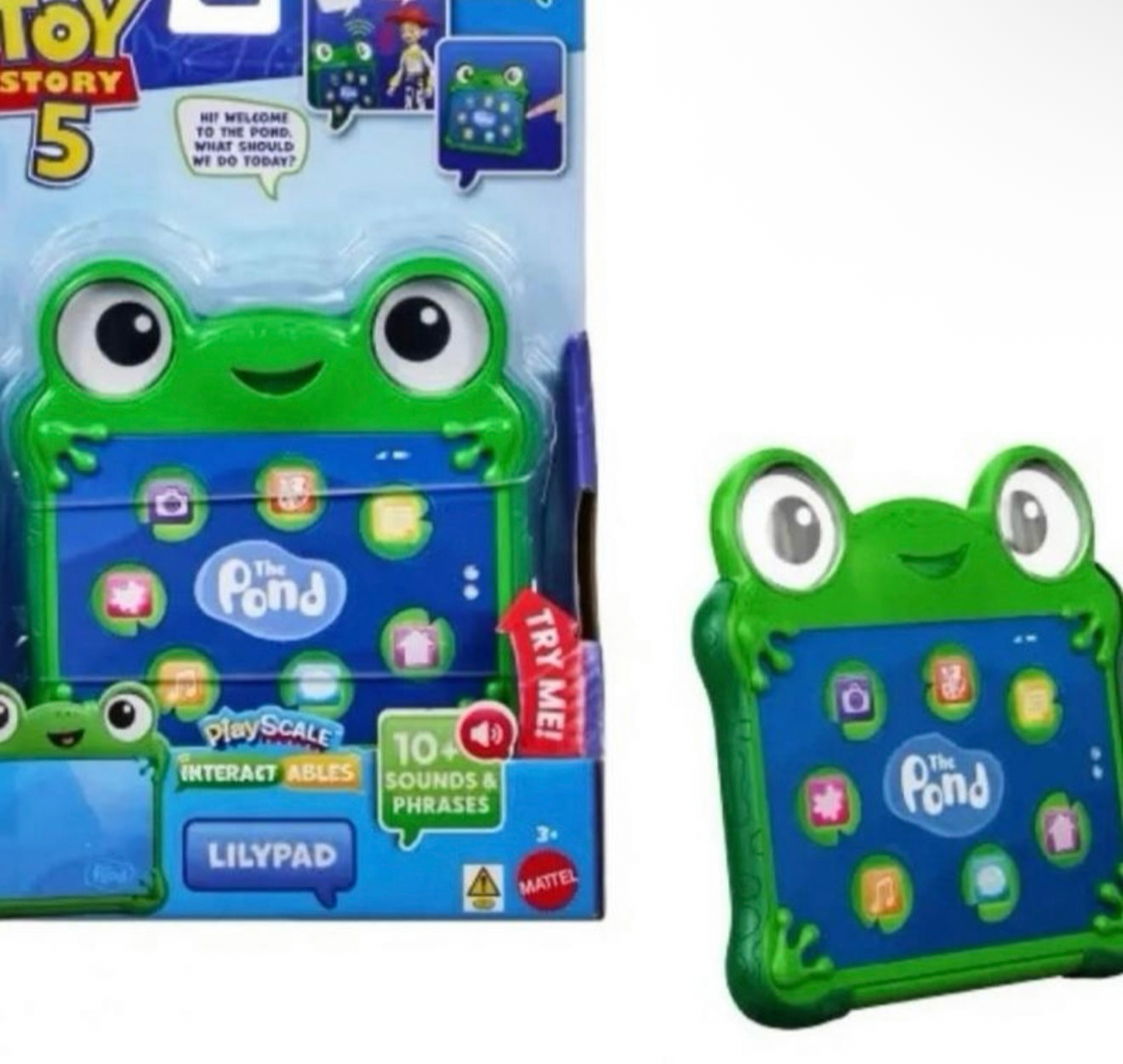 Toy Story 5 Movie Lilypad Interactive Feature Figure Mattel