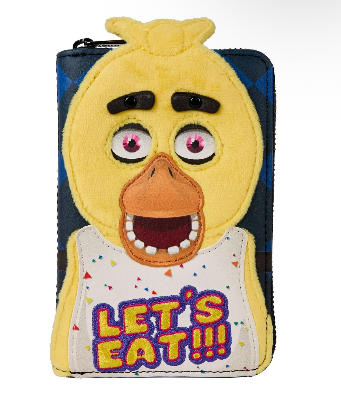 Five Nights at Freddy's Chica Plush Cosplay Zip Around Wallet Loungefly