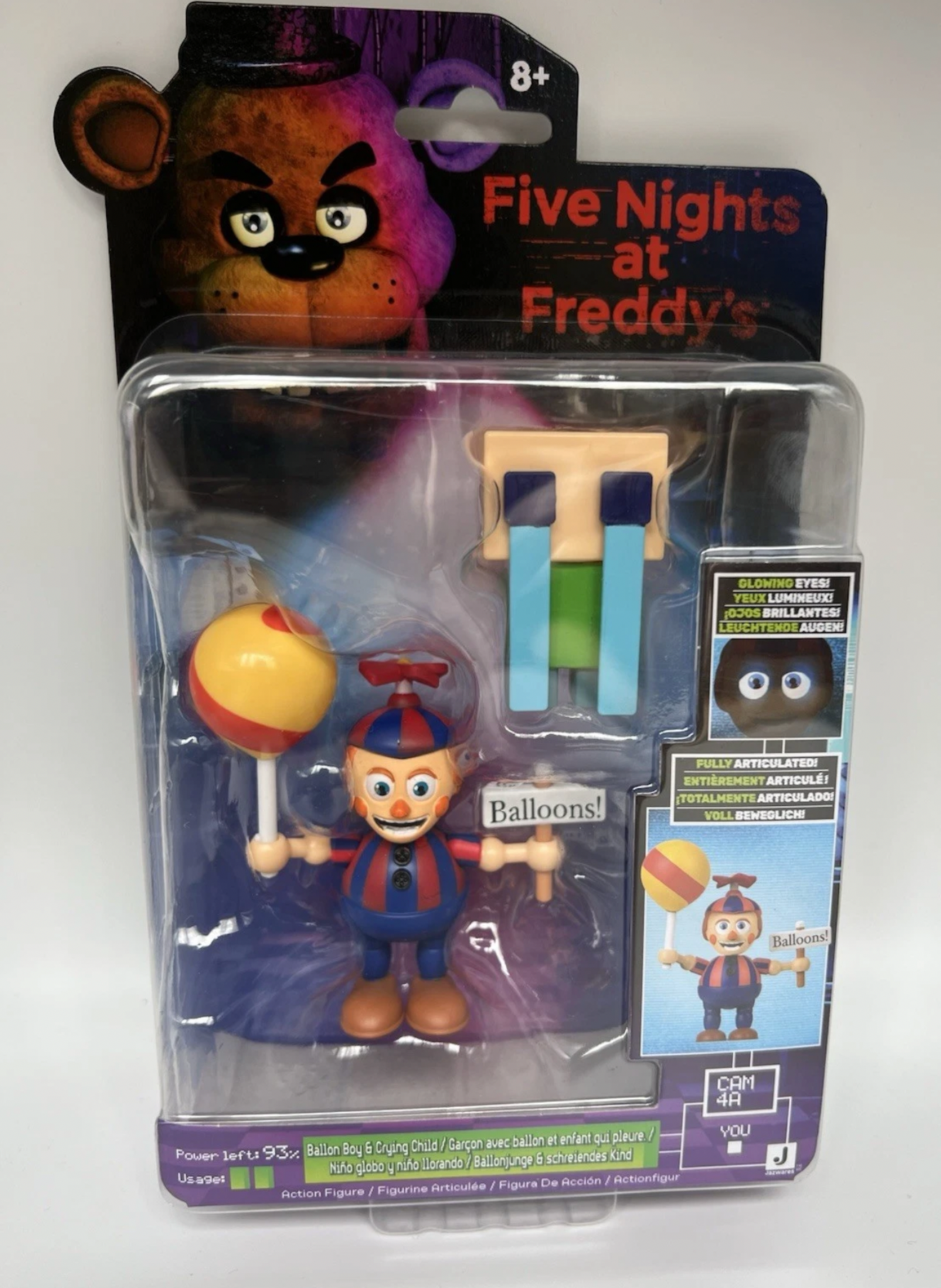 Five Nights At Freddys Balloon Boy & Crying Child Figure Jazwares