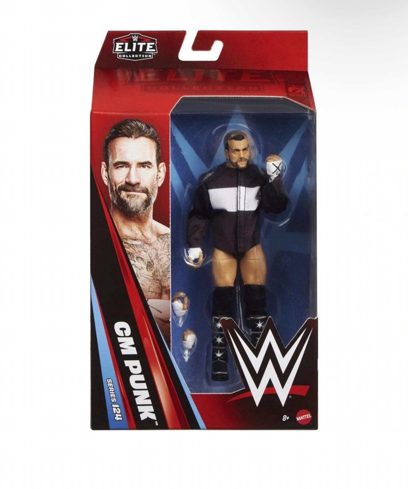 WWE Elite Collection Action Figures Series 124 CM Punk 15H cm