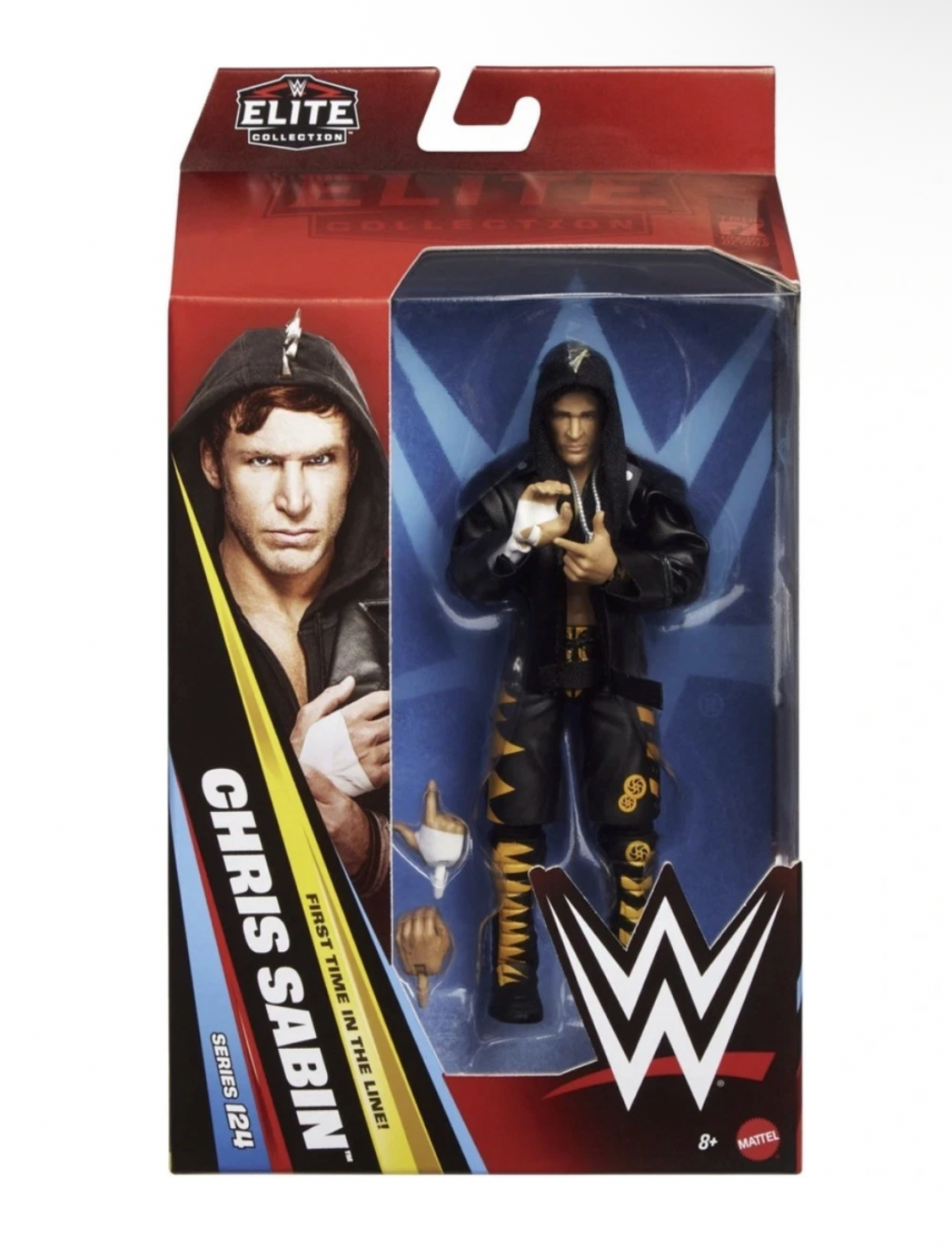 Chris Sabin WWE Mattel Elite Series 124 Wrestling Figure