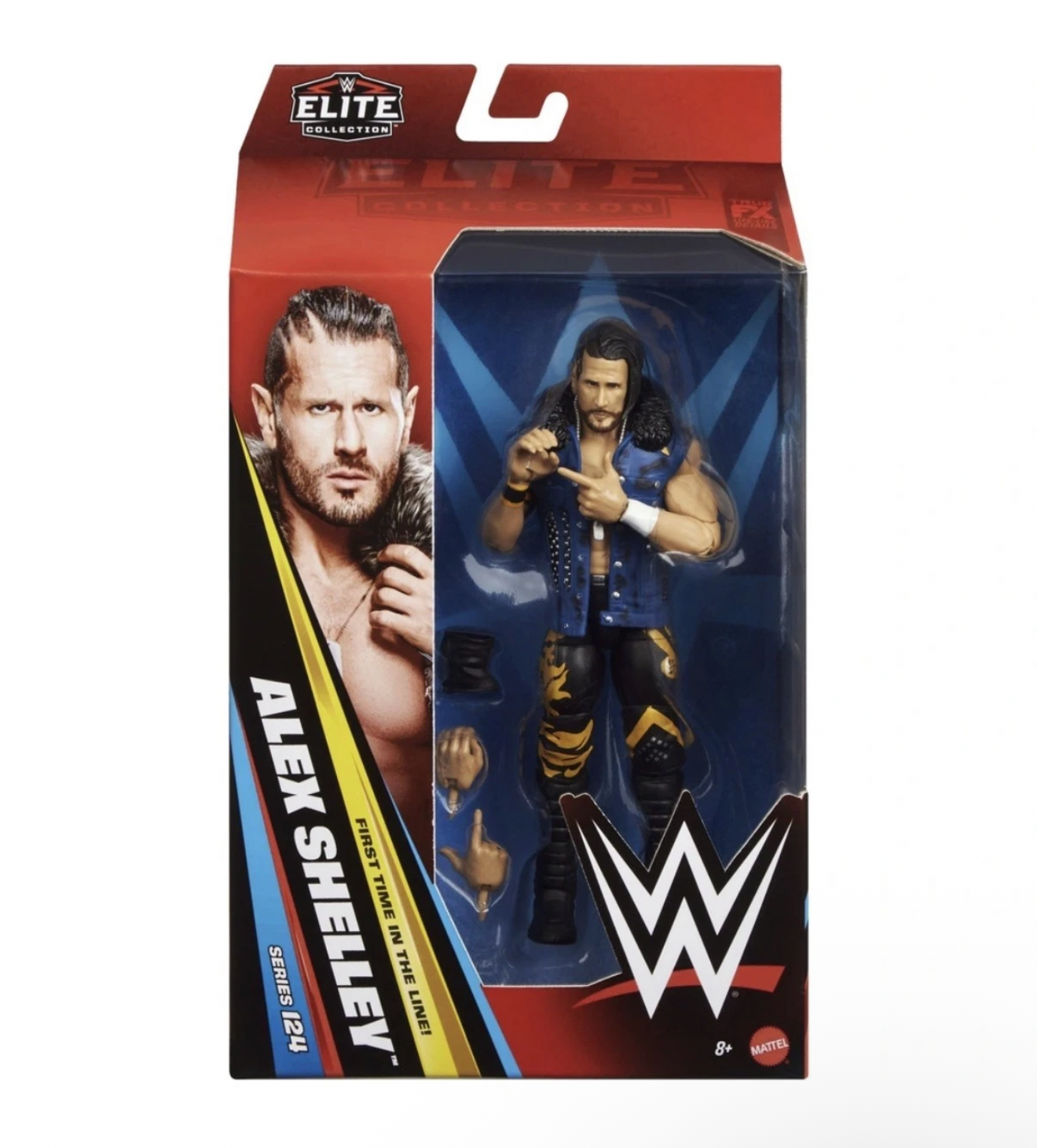 Alex Shelley WWE Mattel Elite Series 124 Wrestling Figure